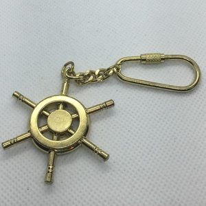 4 for $12: Ships Wheel Key Chain